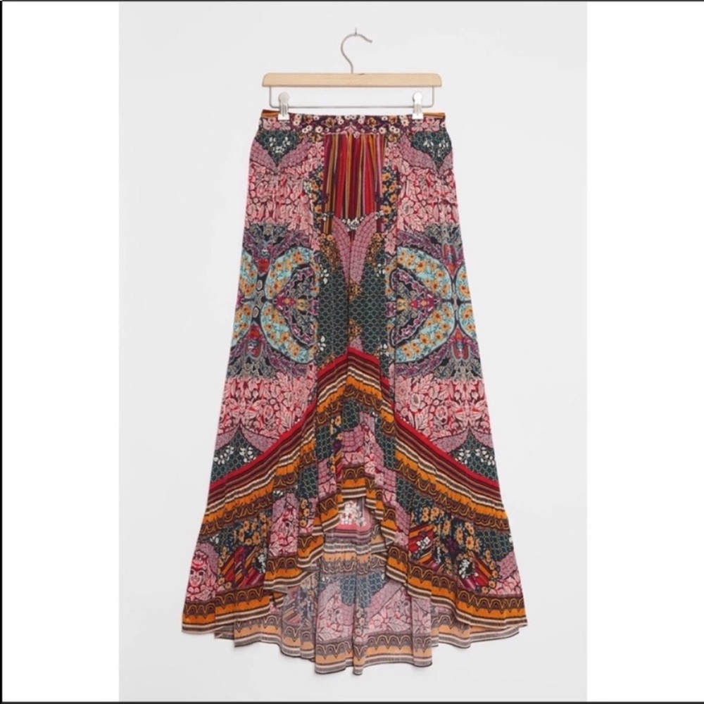 ANTHROPOLOGIE Bhanuni Allaire High Low Maxi Skirt - Picture 6 of 8